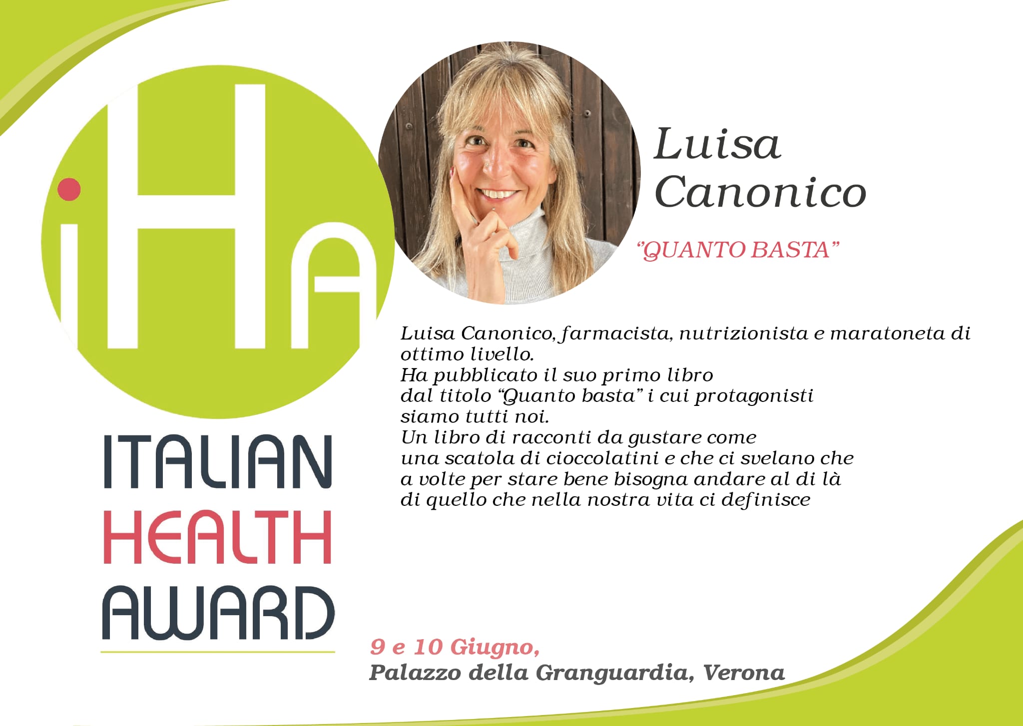 banner Luisa Canonico presentazione Libro